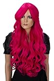 PRETTYSHOP Perücke Wig gewellt extra langhaar 90cm